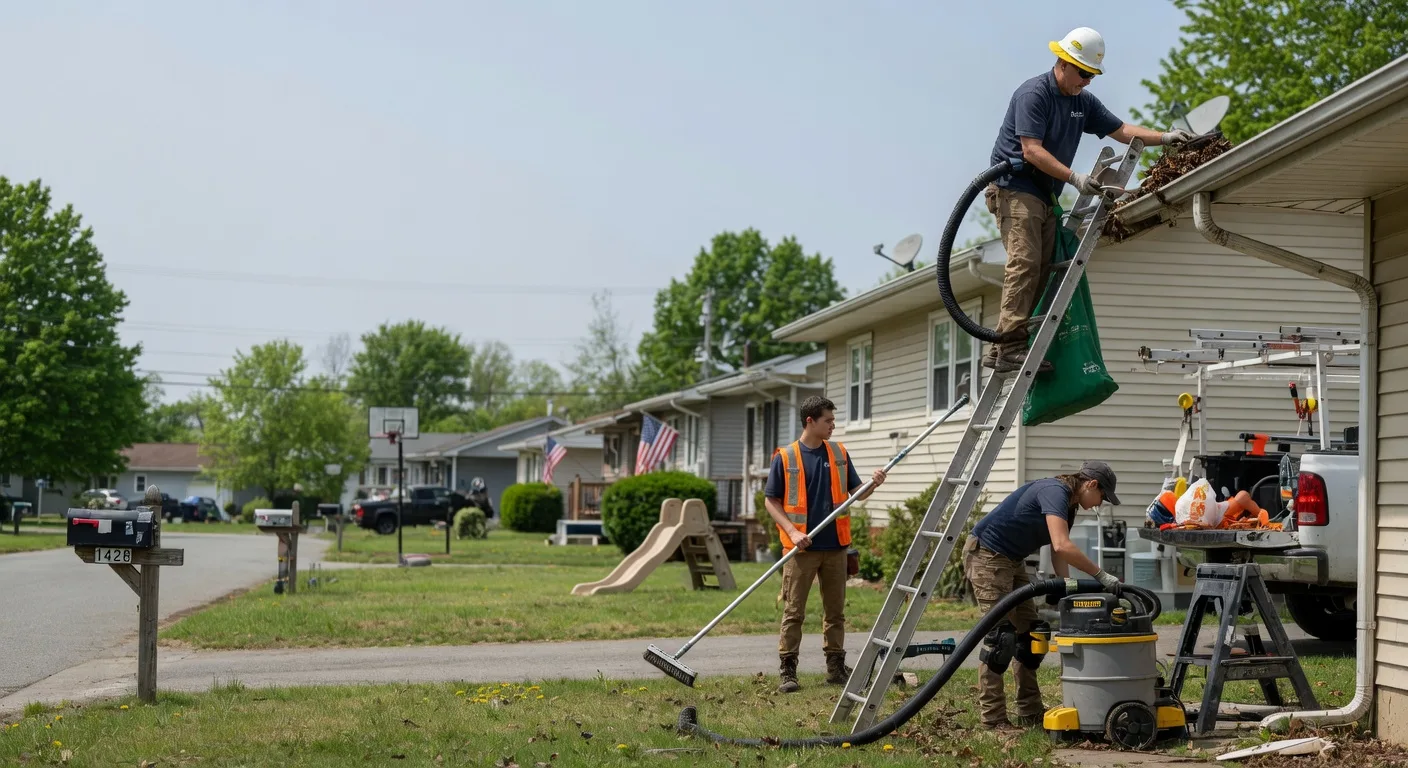 Gutter Installation in New Memphis, IL near me